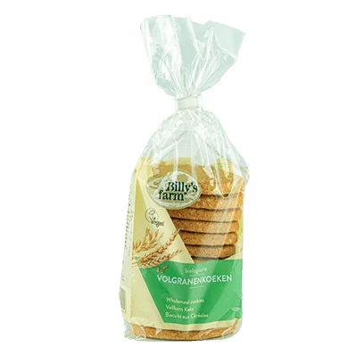 Organic Wholemeal Cookies 250g