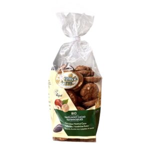 Biologische Haverkoekjes hazelnoot cacao 175g